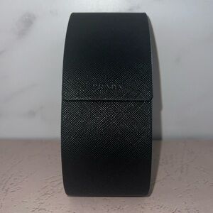 PRADA sunglasses case - black